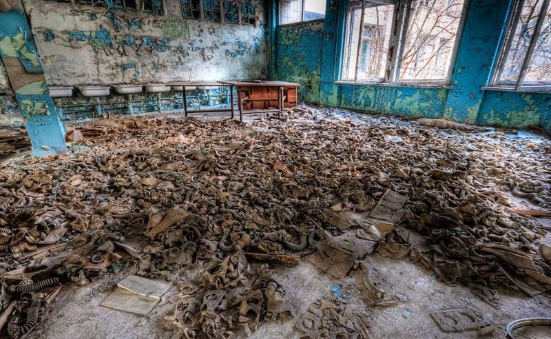 Школа в Припяти Чернобыль, фото