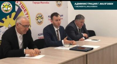 Уполномоченный Зелимхан Дзауров и мэр Малгобека Мусса Галаев встретились с местным предпринимательским сообществом