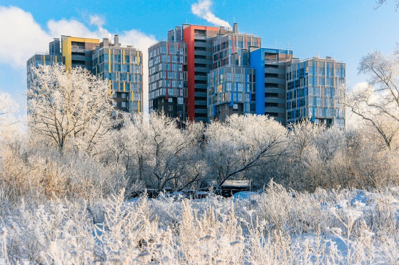 Городские контрасты архитектура, город, здания, контраст, эстетика