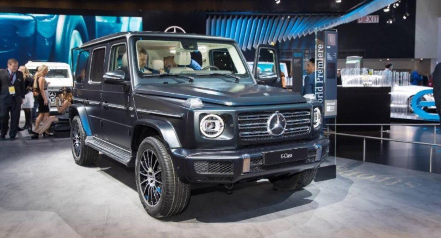 Раскрыты новые подробности об электрической внедорожной версии Mercedes EQG