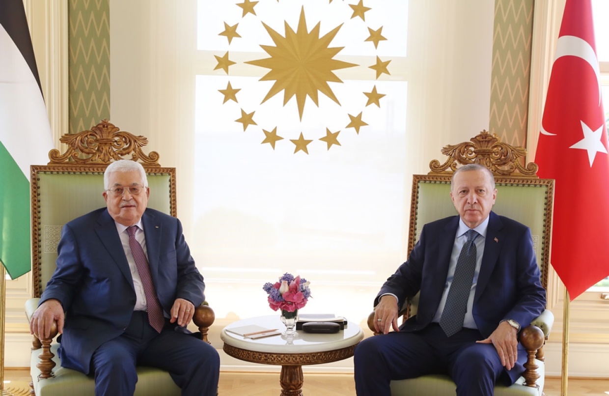 Президенты Турции и Палестины провели переговоры в Стамбуле
