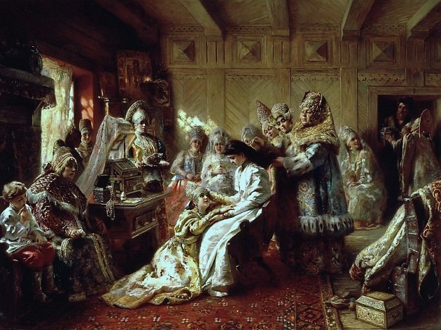 Константин Егорович Маковский – Под венец(1890)