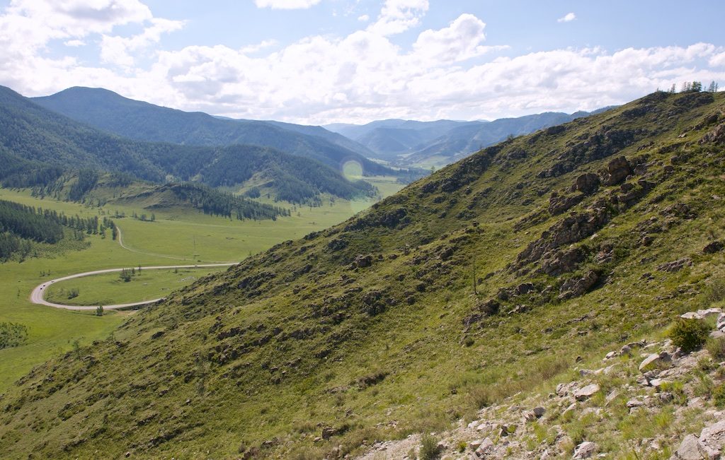 Путешествие на Алтай. К Голубому озеру через перевал Чике-Таман 