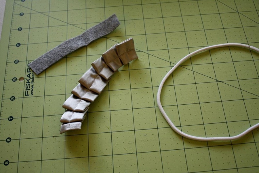 Нарядный ободок для девочки из ткани Нарядный ободок для девочки из ткани ободок из ткани