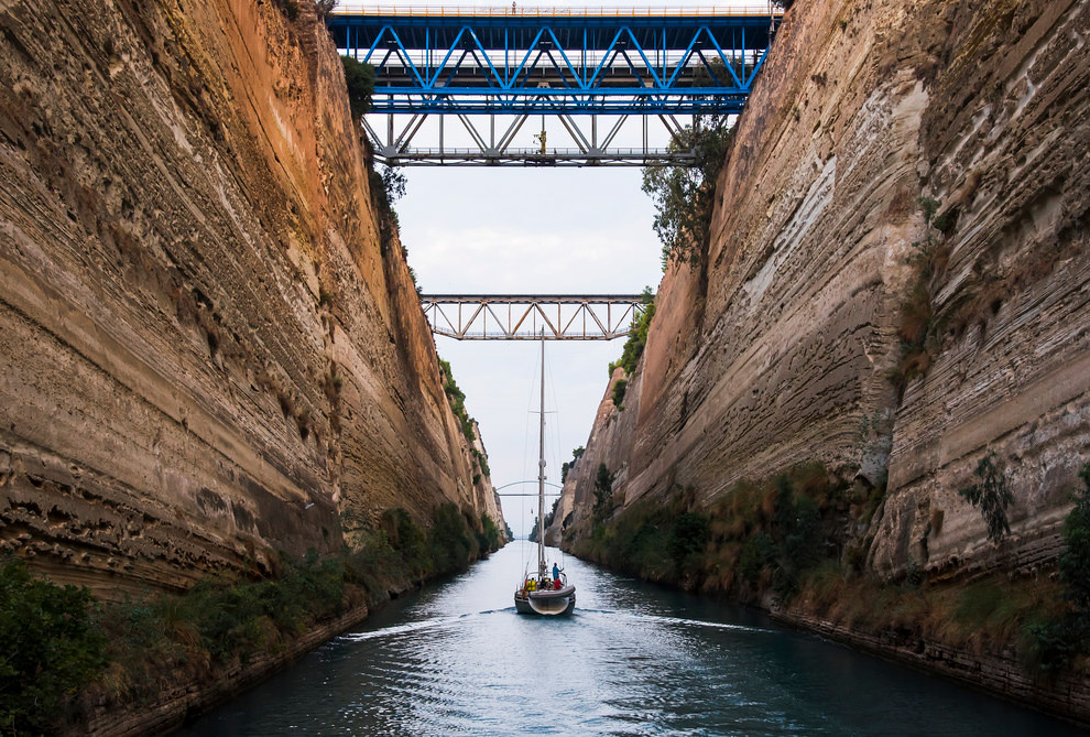Самый узкий в мире канал для кораблей Самый узкий в мире канал для кораблей интересное
