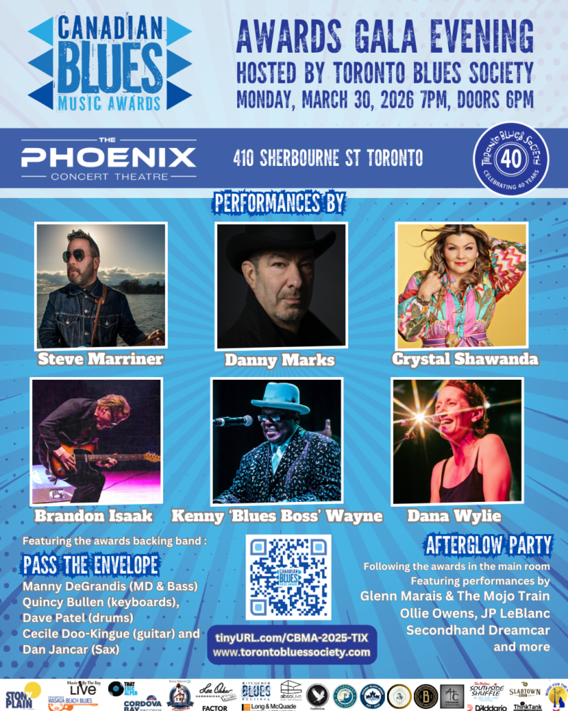 Объявлены победители премии Canadian Blues Music Awards Blues, блюзовый, блюзовой, Brandon, Isaak, блюзовым, Лучший, песню, Music, лучшим, запись, года», Steve, Marriner, Awards, блюзовая, Canadian, Kenny, “Blues, Boss”