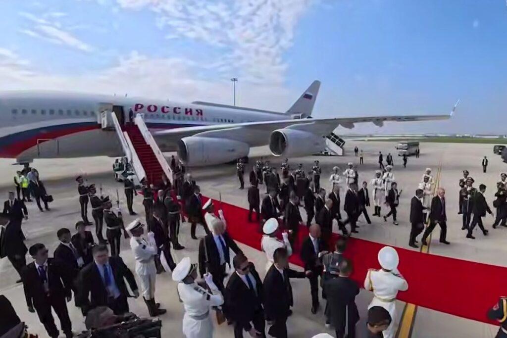 Путин начал четырехдневный визит в Китай с Тяньцзиня