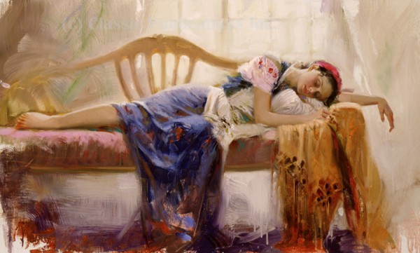 картины художника Pino Daeni -1- 11