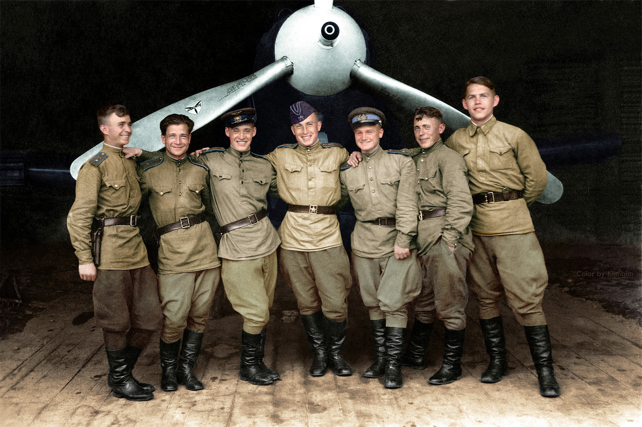 Форма летчиков ВОВ 1943