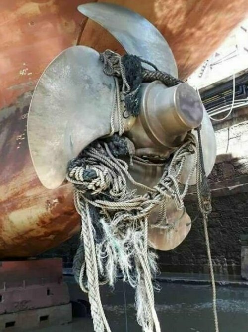 Тяжелая судьба морских судов