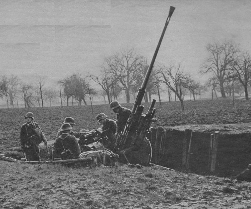 Послевоенное использование немецких 37-мм автоматических зенитных орудий оружие