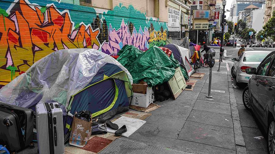 СМИ узнали о «зачистке» Сан-Франциско от бездомных