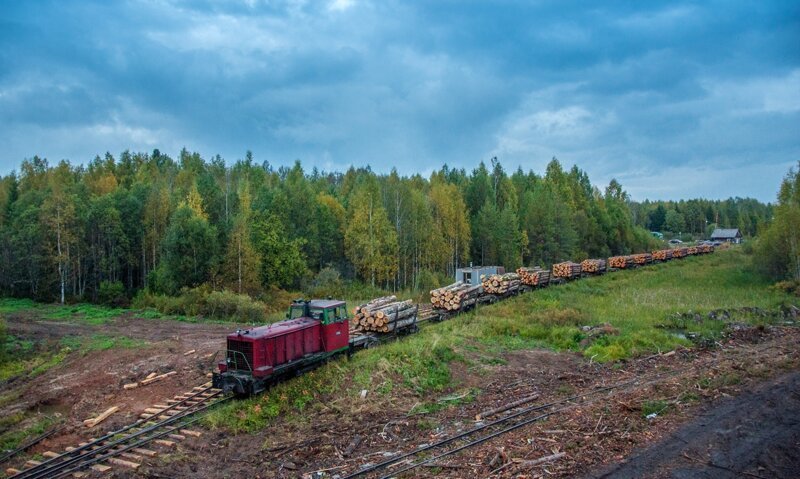 Романтическое железнодорожье путешествия