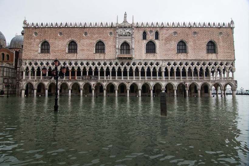 Каким стало самое сильное наводнение в Венеции за последние полвека