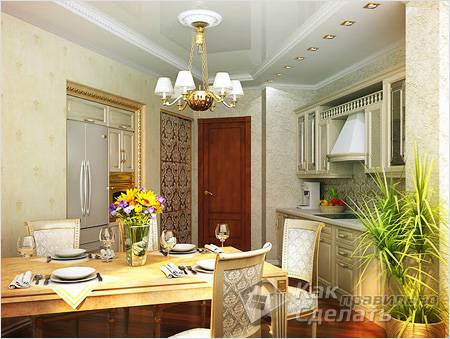 Как совместить кухню и столовую Как совместить кухню и столовую интерьер