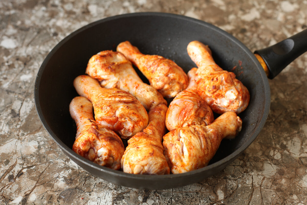 Курица на сковороде рецепты с фото простые и вкусные