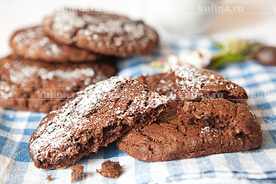 Овсяное печенье с какао