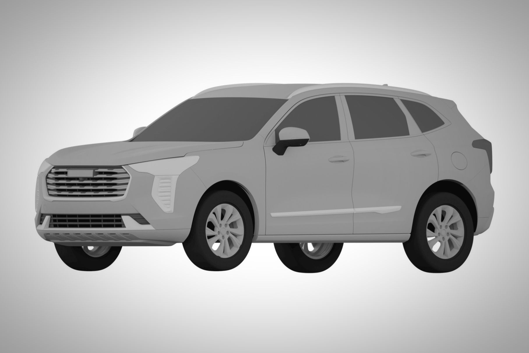 Haval запатентовал дизайн кроссовера First Love в России Haval запатентовал дизайн кроссовера First Love в России Новости