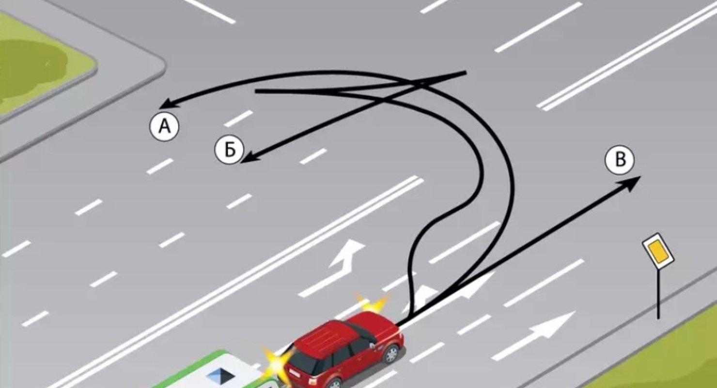 Изучаем ПДД. Маневры с прицепом