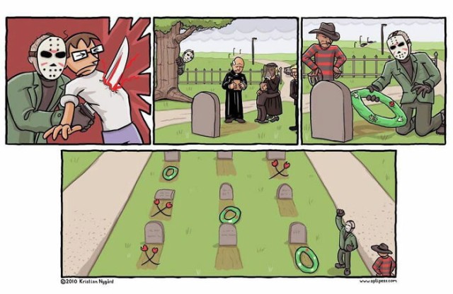 Прикольные картинки для ценителей чёрного юмора  