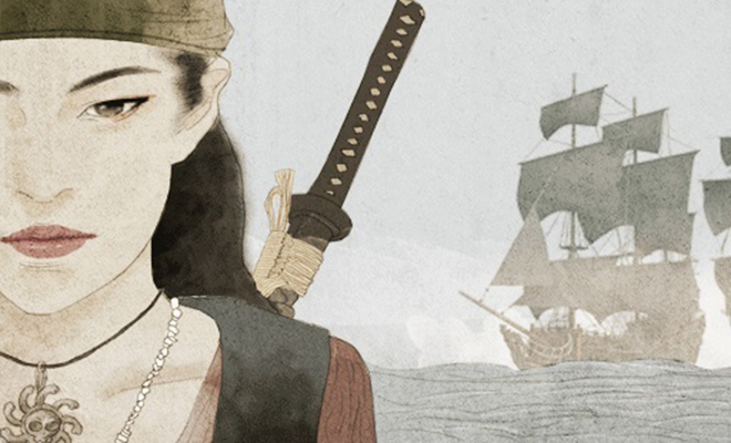 Самым успешным пиратом в истории была женщина: ей подчинялись 80000 человек командование, пирата, королевы, пиратов, истории, женщина, Стереотипный, китайского, выделили, договору, людей По, больше, знамена, привело, императора, разгромил, эскадру, земли, флага, Красного