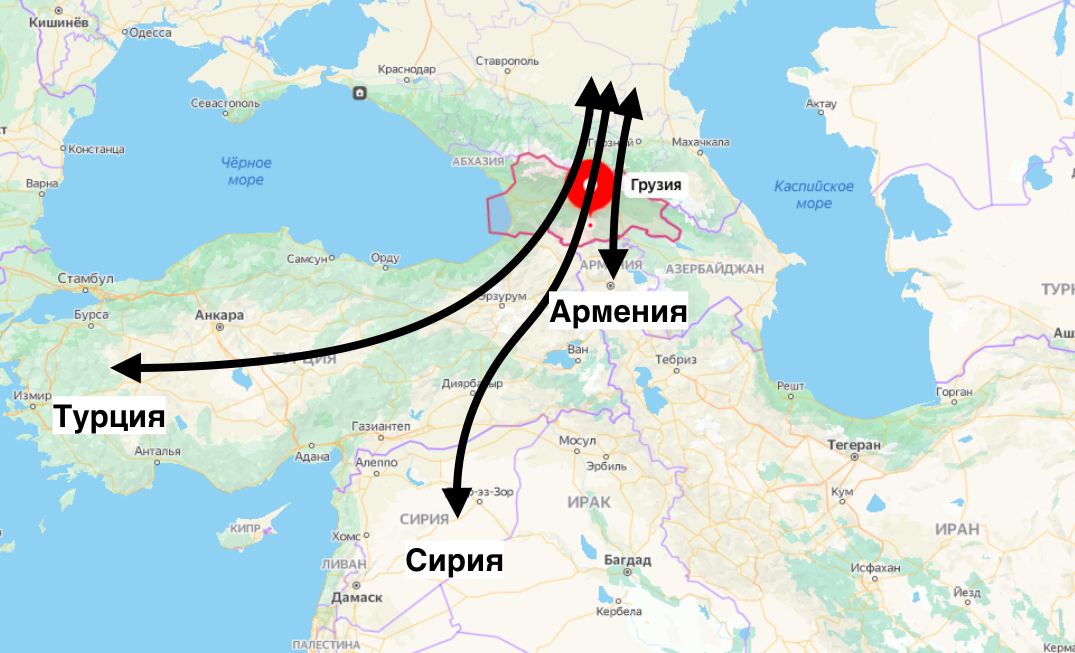 Если Грузия считает Россию врагом, то зачем она строит дорогущую дорогу прямиком в Россию? Простой ответ