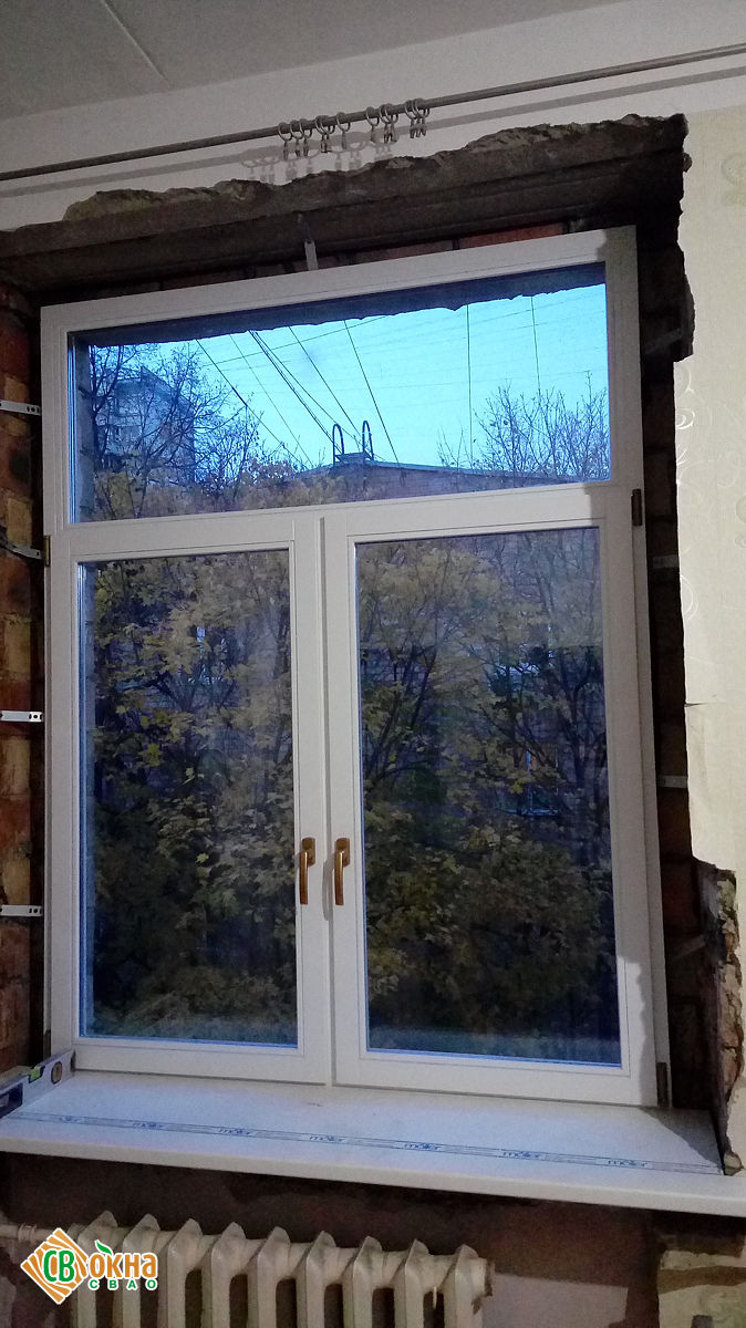 Деревянные окна «Эконом» в сталинский дом в Останкино