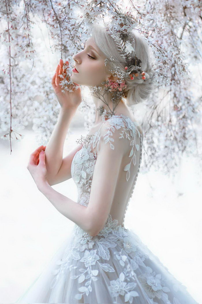 Фантазийные девушки в работах Lillian Liu 