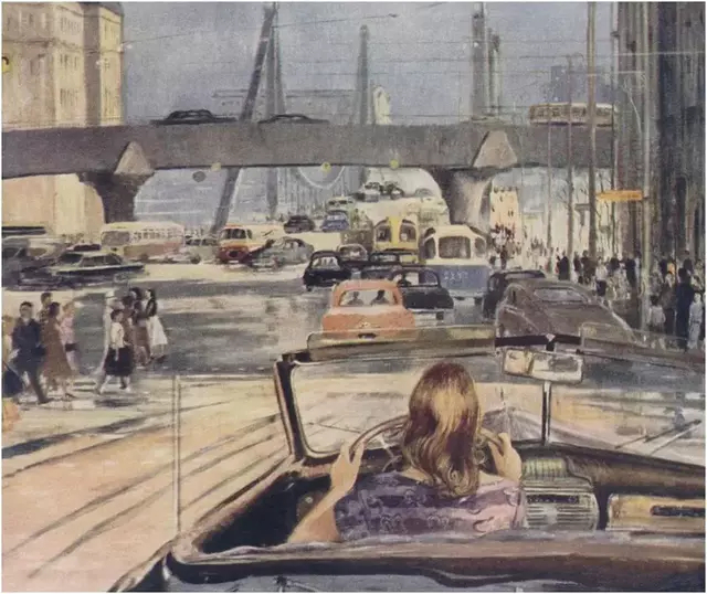 Юрий Пименов «Новая Москва 1960 года»