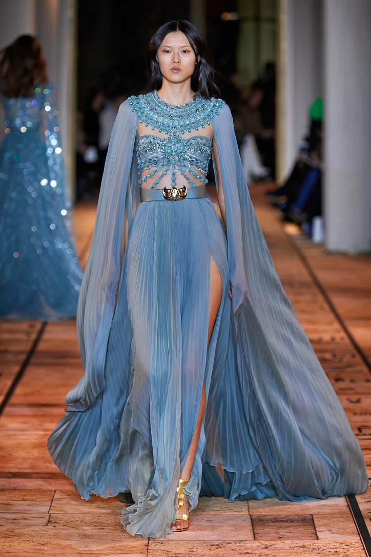 Zuhair Murad Haute Сouture весна-лето 2020 Murad, Zuhair, Вдохновение, создавая, дано Современным, постичь, которую, тайны, роскоши, богатства, атмосферу, переливалось, платьях, Изиде, сверкало, божества, древние, иероглифы, египетские, любви