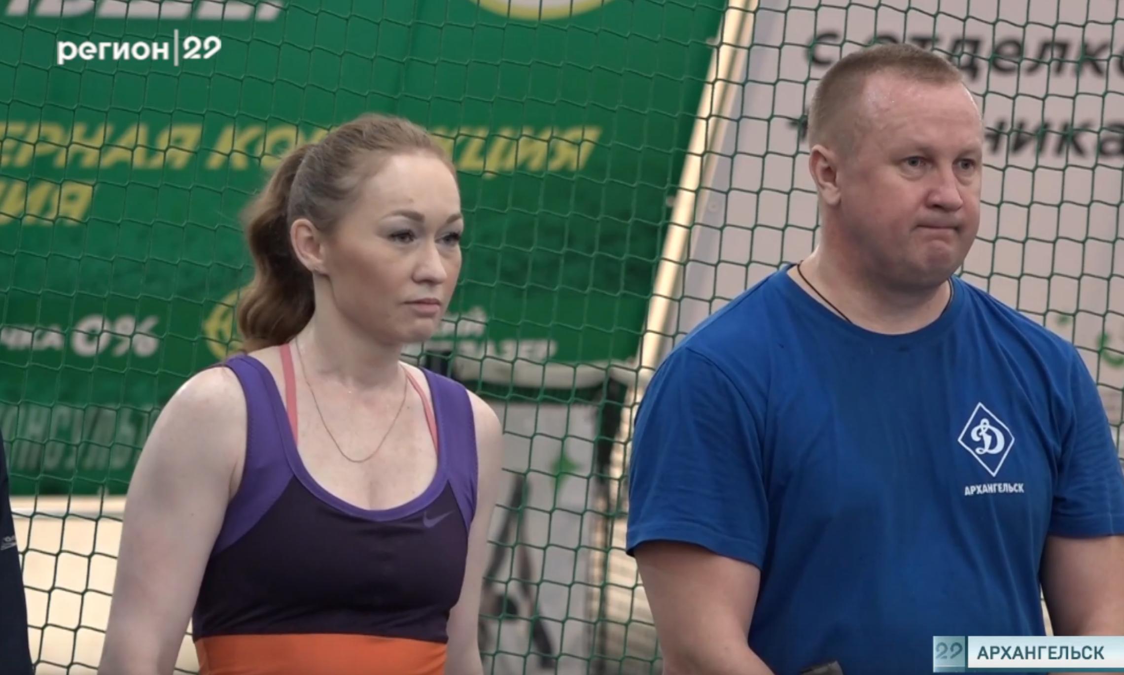 В Архангельске прошёл первый турнир по большому теннису общества «Динамо»