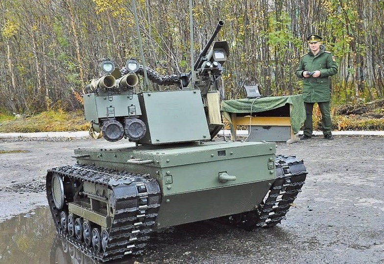 Боевые роботы «Платформа М» хорошо проявили себя в ходе учений «Запад-2021»