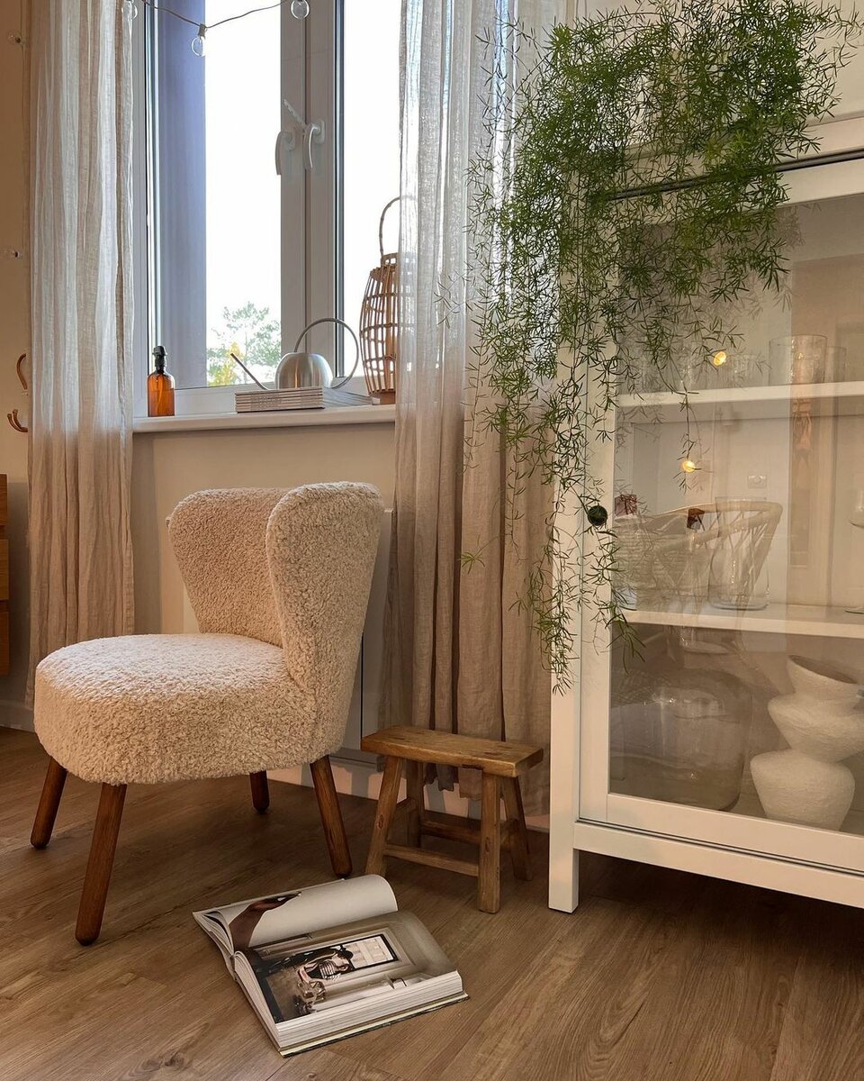 Семья из России купила 2-комнатную квартиру и сделала из неё скандинавскую сказку идеи для дома,интерьер и дизайн