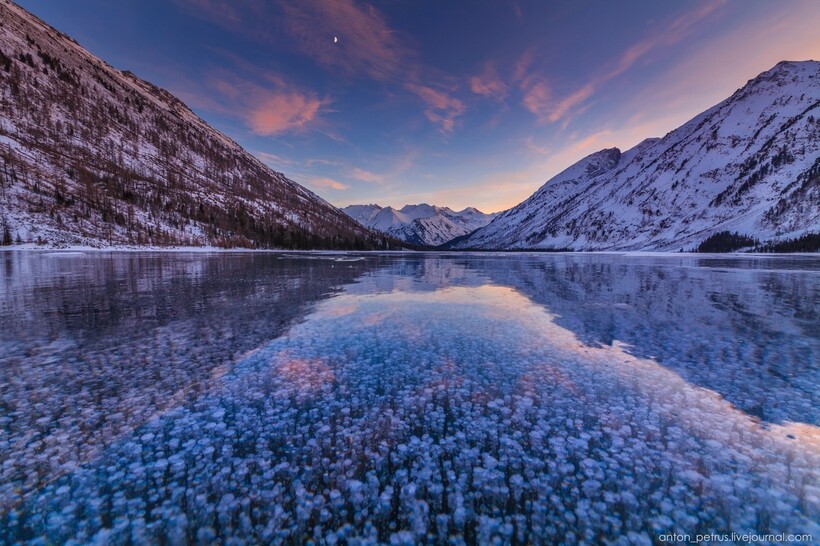 Одно из озер зимой. Фото: Anton Petrus