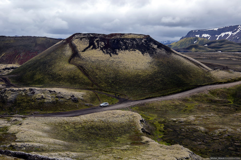 Остров Исландия: путь к долине Landmannalaugar Исландии, можно, Landmannalaugar, начали, Такое, Здесь, приехали, водопад, увидеть, туристов, одной, только, перед, машину, водопады, достаточно, оставить, смогли, некоторые, лучше