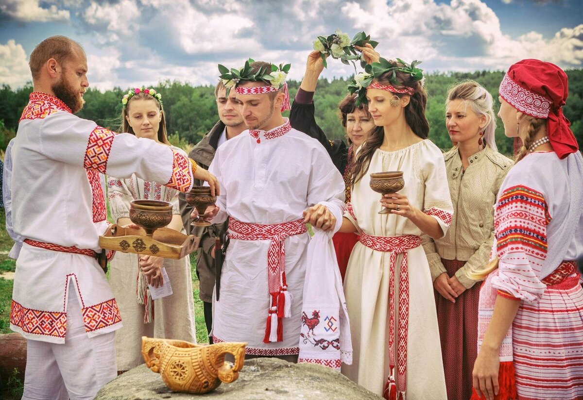 Русские обряды. Фото из открытого источника.