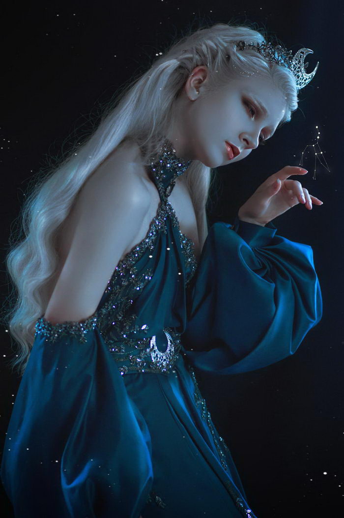 Фантазийные девушки в работах Lillian Liu 