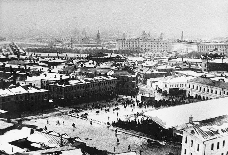 Хитровская площадь. 1916 год.