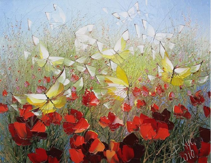 Мастихиновая живопись: Как художники сменили кисти на стальной инструмент и заставили «звучать» краски по-новому Мастихиновая живопись: Как художники сменили кисти на стальной инструмент и заставили «звучать» краски по-новому