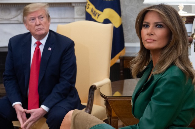 Мелания Трамп вручила премию Women of Courage Звездный стиль