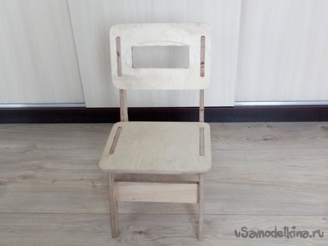 Детский стул из фанеры с чертежами Детский стул из фанеры с чертежами мастер-класс