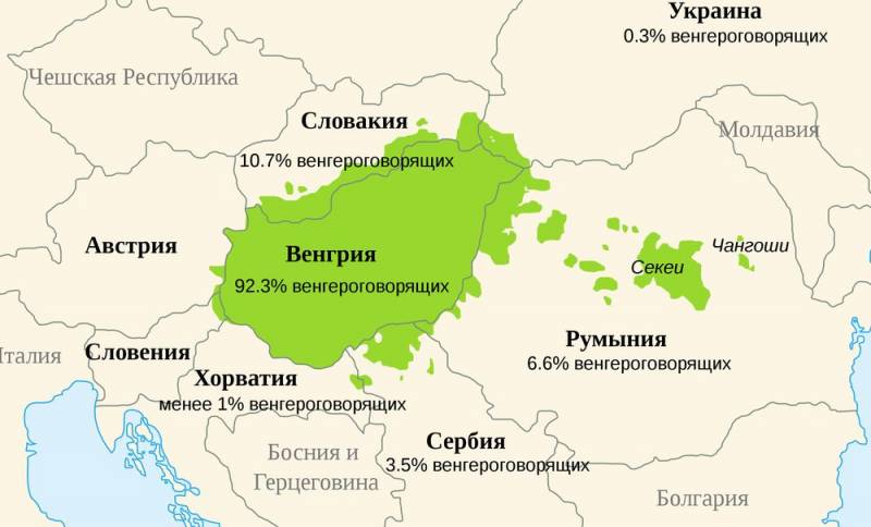 «Европейская правда»: Закарпатье не главное, что Венгрия хотела бы к себе присоединить