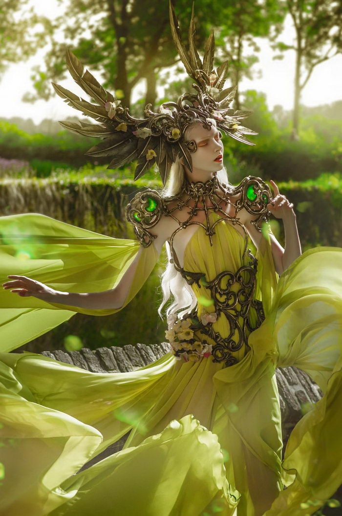 Фантазийные девушки в работах Lillian Liu