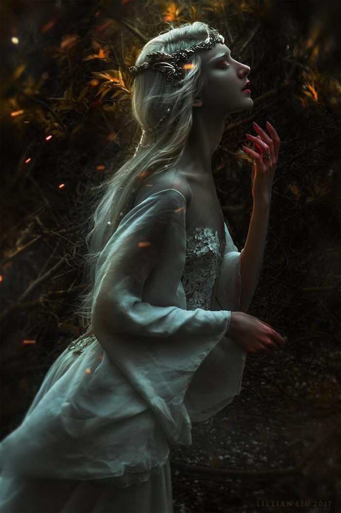 Фантазийные девушки в работах Lillian Liu 