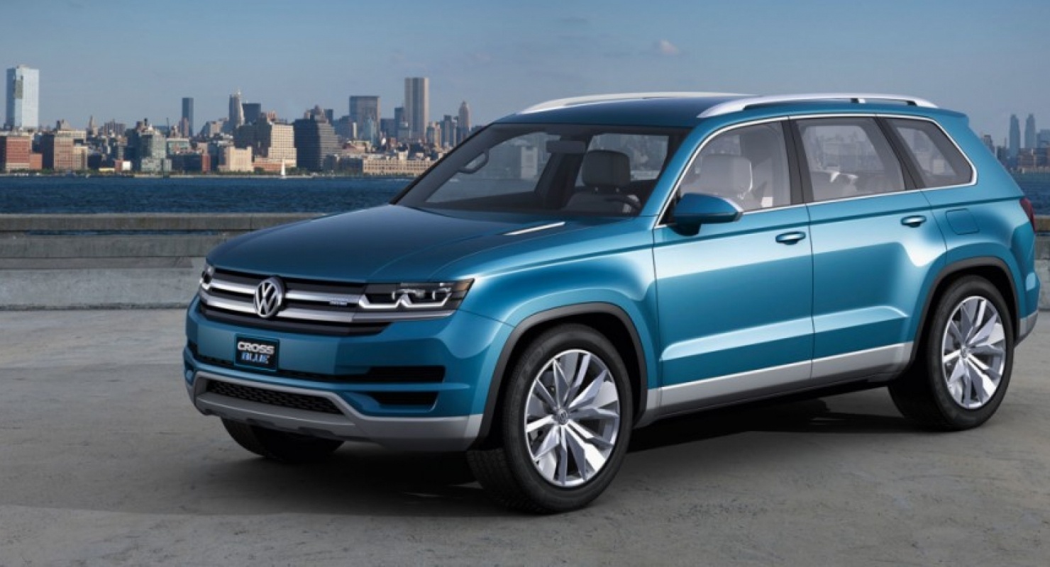 Появились фото кроссовера VW Tavendor для Китая Автоновинки