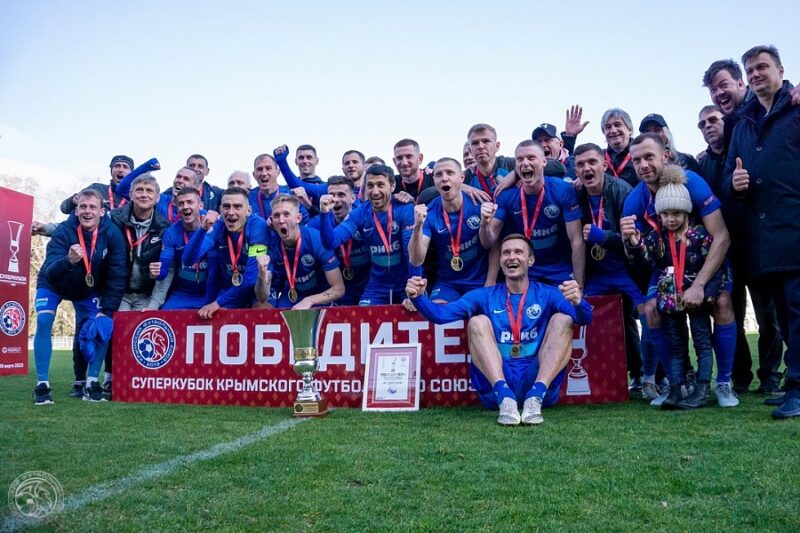 ФК «Севастополь» стал трехкратным обладателем Суперкубка Крымского футбольного союза