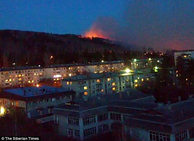 Поскольку Железногорск закрытый город, то вся информация о пожарах поступает сразу в Москву Железногорск, лес, пожар