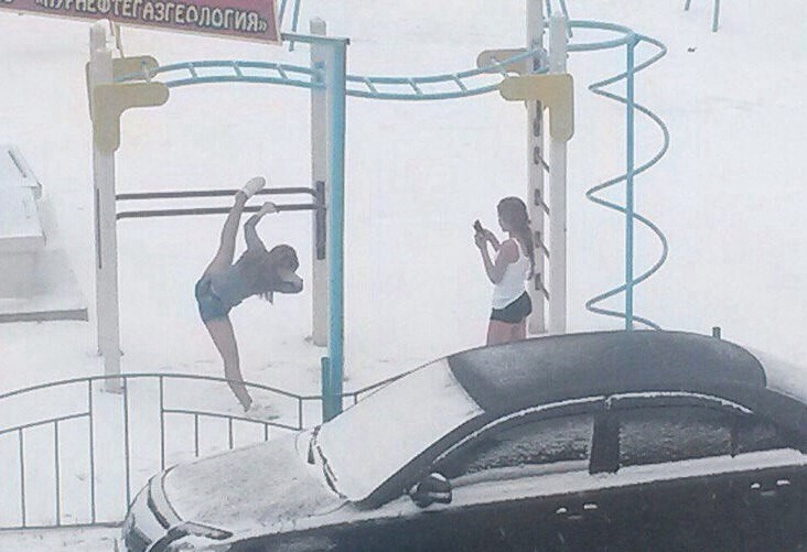 Удивительные снимки с российских просторов люди, прикол, россия