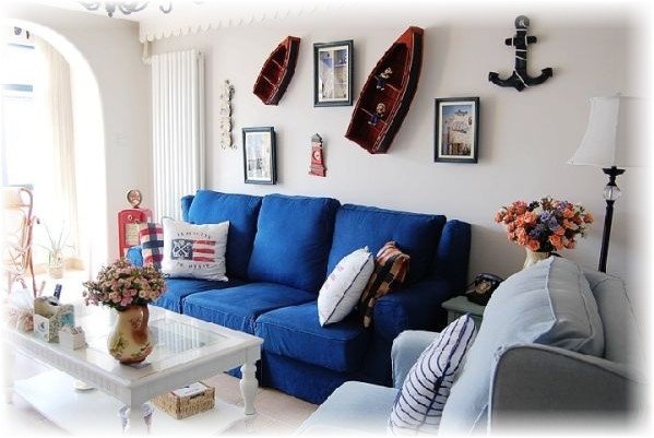 На палубе! Морской интерьер этим летом интерьер и дизайн,морской интерьер