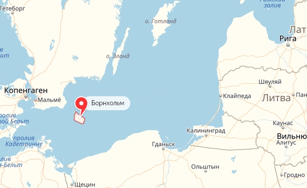 Остров готланд карта